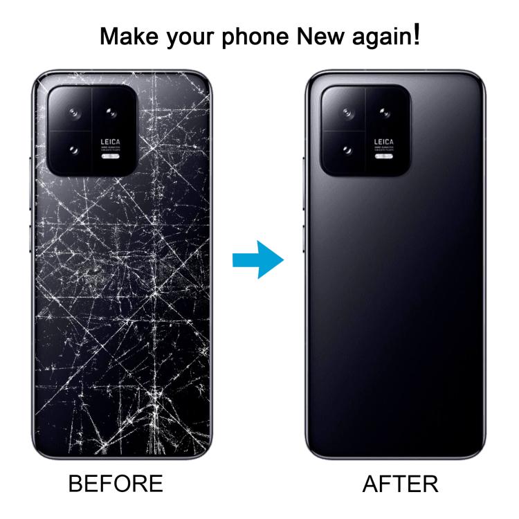 Genuine White Back Cover Replacement for Xiaomi 13 - OEM Battery Housing (Professional Installation Recommended)