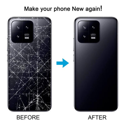 Genuine White Back Cover Replacement for Xiaomi 13 - OEM Battery Housing (Professional Installation Recommended)