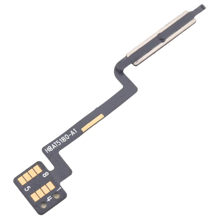Original Fingerprint Sensor Flex Cable for Nokia C32 - Replacement Part (Silver)