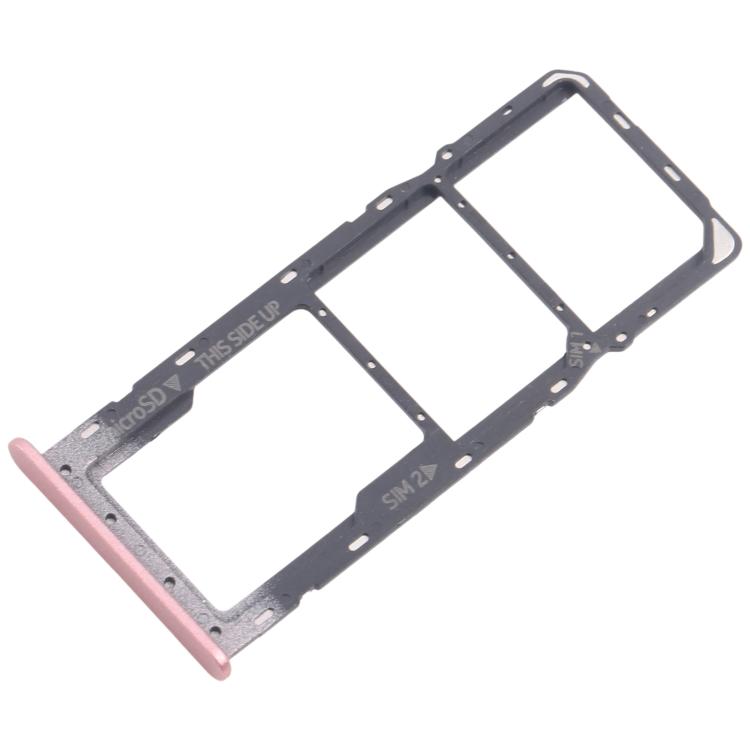 Original Pink SIM Card Tray Set for Nokia C32 - Includes SIM Card Tray & Micro SD Card Tray