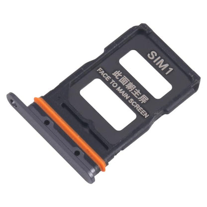 Original SIM Card Tray + SIM Card for Xiaomi Mix Flip (Black) - Perfect Replacement, Quality Checked
