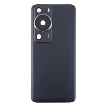 Huawei P60 Pro Replacement Battery Back Cover with Camera Lens Frame - Black
