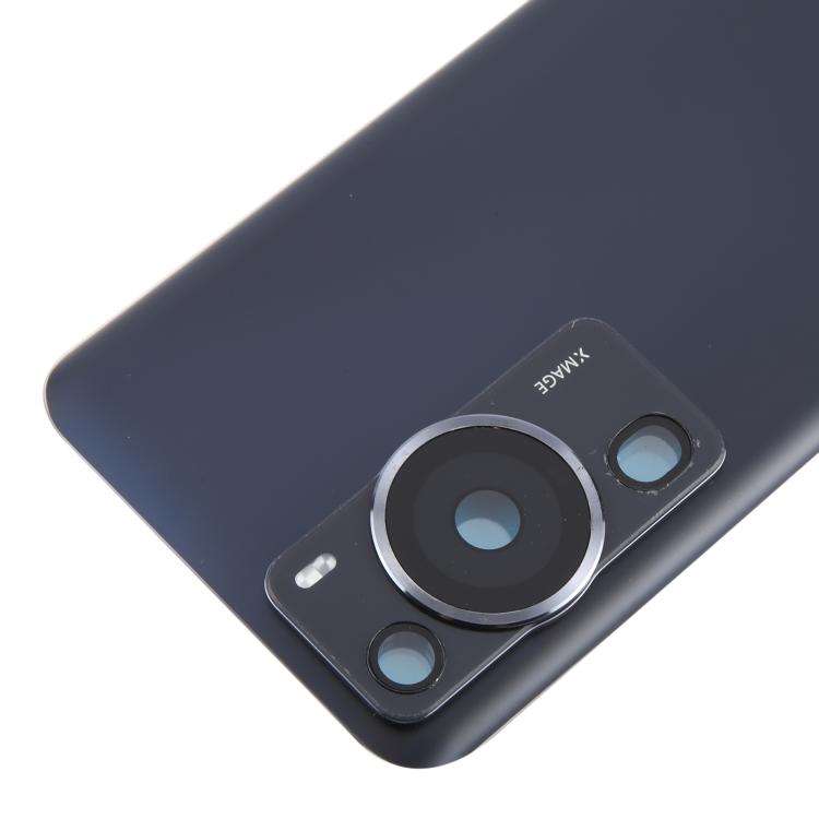 Huawei P60 Pro Replacement Battery Back Cover with Camera Lens Frame - Black