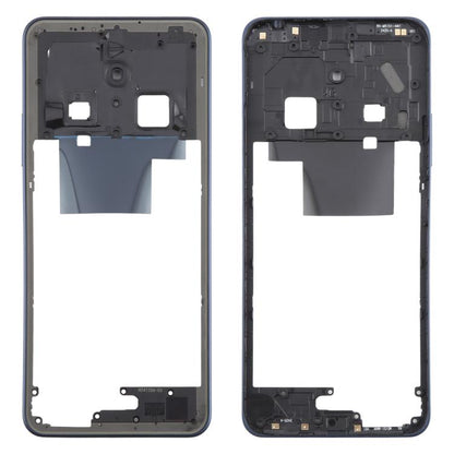 Original Middle Frame Bezel Plate for Xiaomi Redmi 14C 4G (Blue) - Replacement Part for Damaged Frames