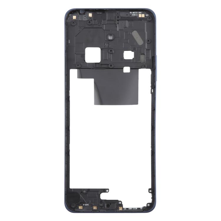 Original Middle Frame Bezel Plate for Xiaomi Redmi 14C 4G (Blue) - Replacement Part for Damaged Frames
