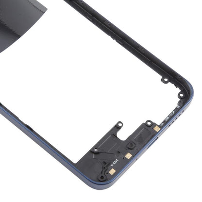 Original Middle Frame Bezel Plate for Xiaomi Redmi 14C 4G (Blue) - Replacement Part for Damaged Frames