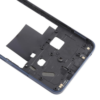Original Middle Frame Bezel Plate for Xiaomi Redmi 14C 4G (Blue) - Replacement Part for Damaged Frames