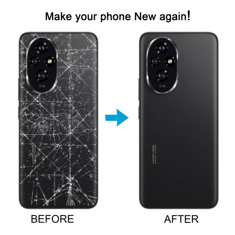 Honor 200 Pro OEM Green Battery Back Cover with Camera Lens Frame - Replacement Part for Seamless Fit