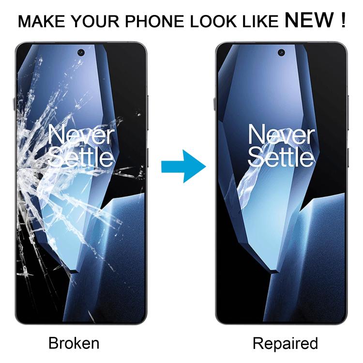 OnePlus Ace 5 PKG110 Front Screen Outer Glass Lens Replacement with OCA Adhesive - Test Before Installation