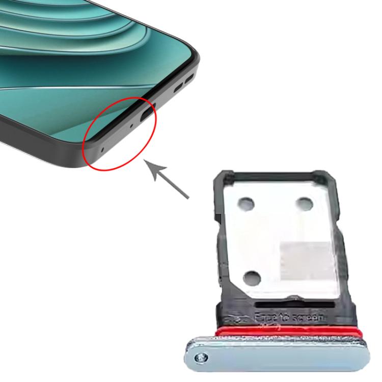 OnePlus Ace 2V PHK110 Green Replacement SIM Card Tray - Perfect Fit, Professional Installation Recommended