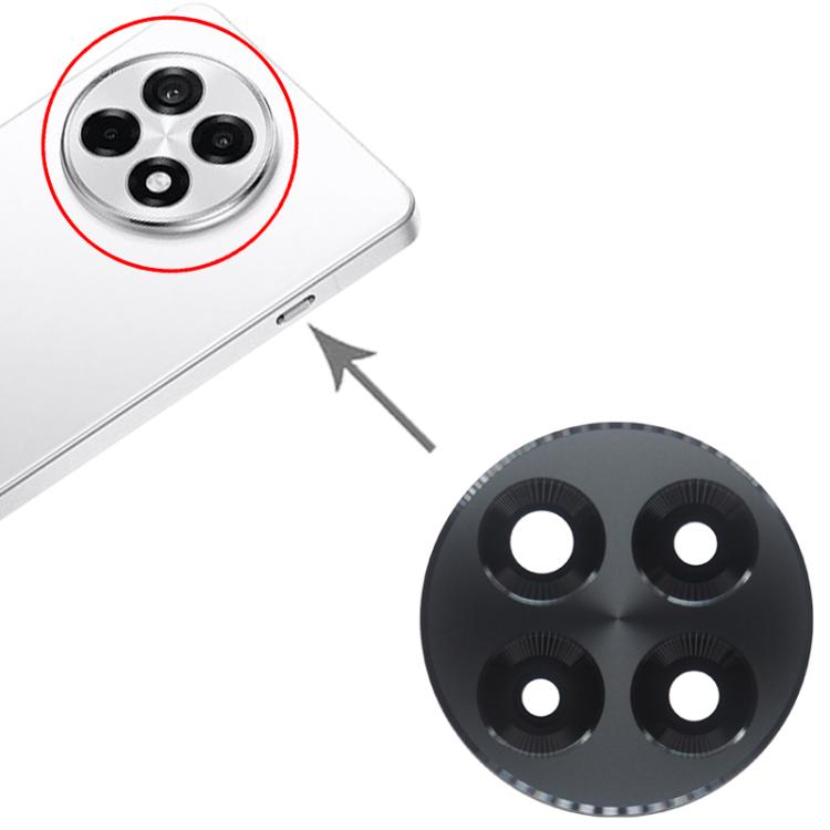 OnePlus Ace 5 PKG110 Replacement Back Camera Lens (Black) - Perfect Fit, Easy Installation