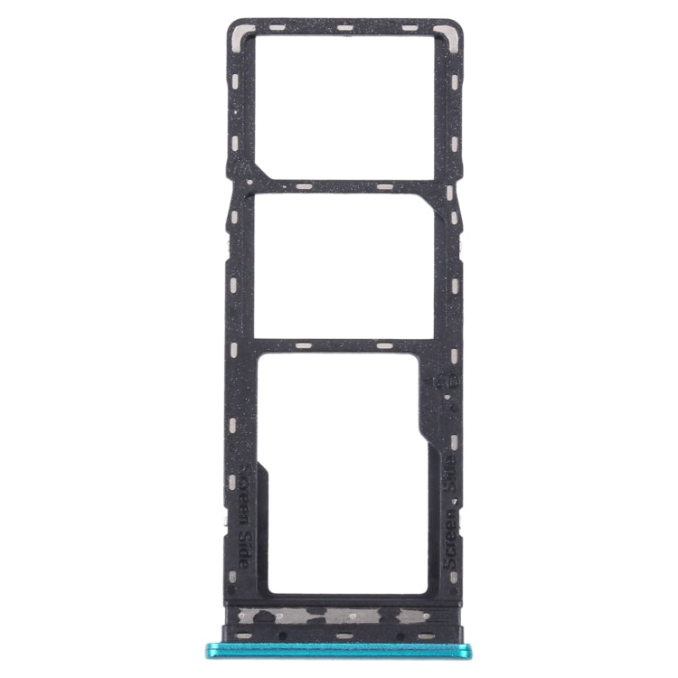 Infinix Hot 9 Pro Green SIM Card Tray & Micro SD Card Tray - Replacement Parts (Checked & Compatible)