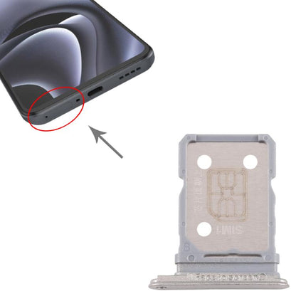 Original SIM Card Tray Replacement for Realme GT Neo2 (Silver) - Compatible & Quality Checked