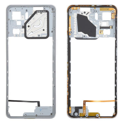 ZTE nubia Neo 3 Silver Plastic Middle Frame Bezel Plate Replacement - Compatible & Quality Checked
