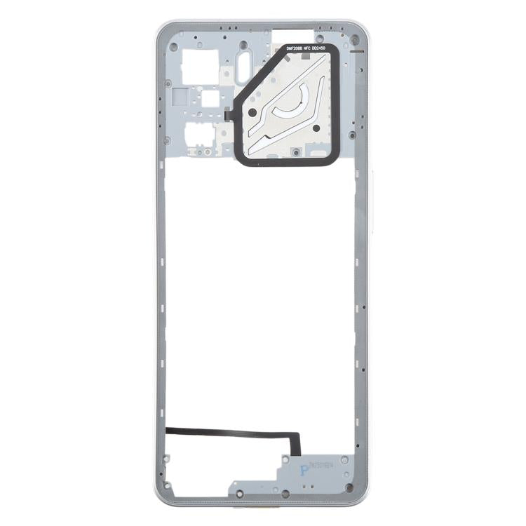 ZTE nubia Neo 3 Silver Plastic Middle Frame Bezel Plate Replacement - Compatible & Quality Checked