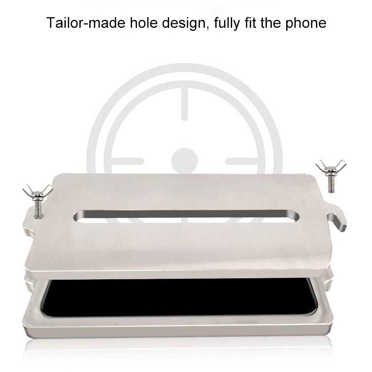 iPhone XR / 11 Press Screen Positioning Mould - Easy Fit, Screw Fixed, Hole Design, Safe for High Voltage
