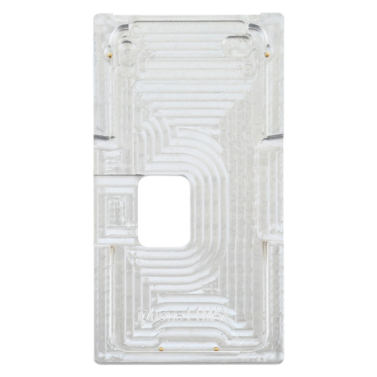 iPhone 11 Pro Max Press Screen Positioning Mould with Screw Fixing & Hole Design for Easy Operation