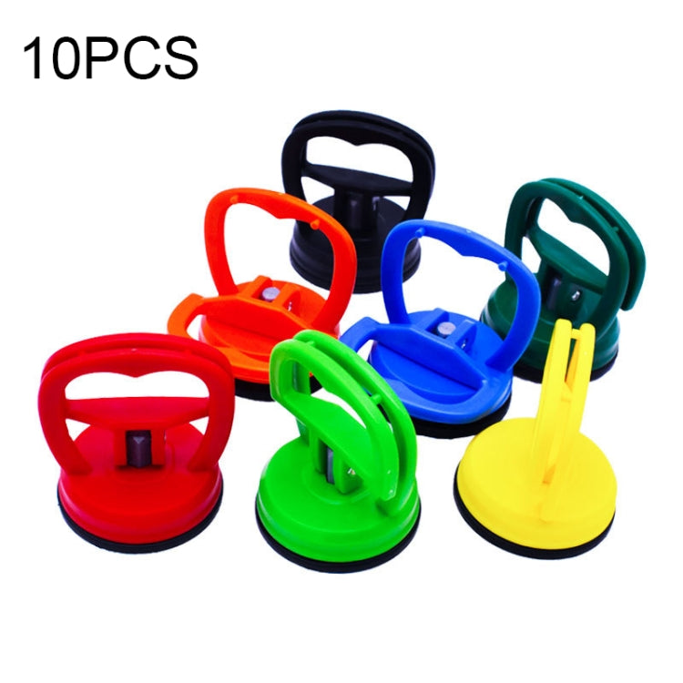 10 PCS Durable Plastic Screen Removal Suction Cup Tool for Mobile/Tablet Disassembly (Random Colours)