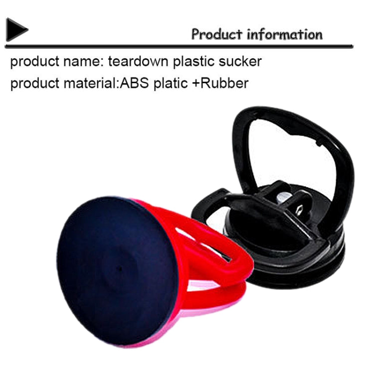 10 PCS Durable Plastic Screen Removal Suction Cup Tool for Mobile/Tablet Disassembly (Random Colours)
