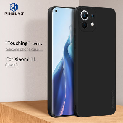 Xiaomi Mi 11 Phone Case - Liquid Silicone TPU Protective Cover with Anti-Scratch, Shockproof Design, Fingerprint Resistant & Soft Grip Feel