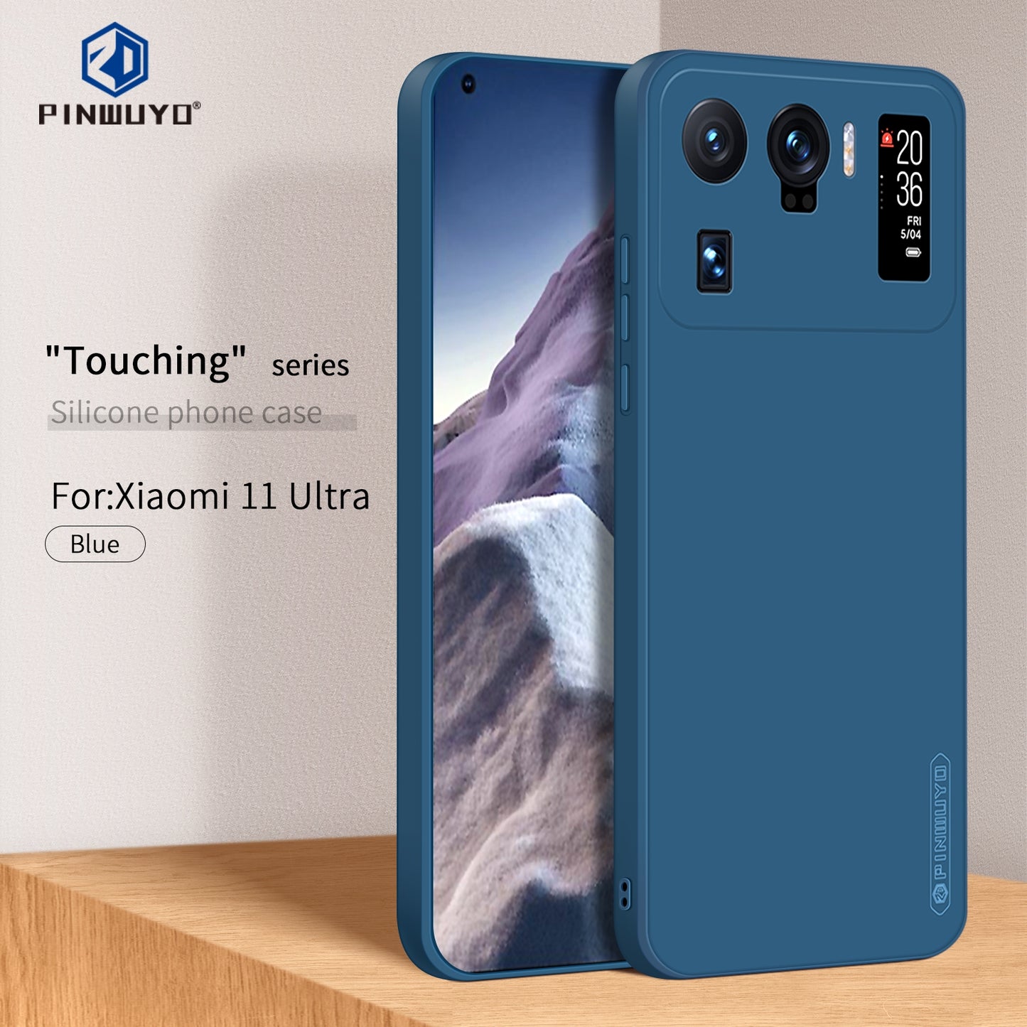 Xiaomi Mi 11 Ultra Phone Case - Liquid Silicone TPU Protective Cover with Anti-Scratch, Shockproof Design, Fingerprint Resistant & Soft Grip Feel