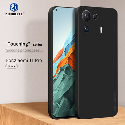 Xiaomi Mi 11 Pro Phone Case - Liquid Silicone TPU Protective Cover with Anti-Scratch, Shockproof Design, Fingerprint Resistant & Soft Grip Feel