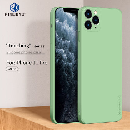 iPhone 11 Pro Phone Case - Liquid Silicone TPU Protective Cover with Anti-Scratch, Shockproof Design, Fingerprint Resistant & Soft Grip Feel