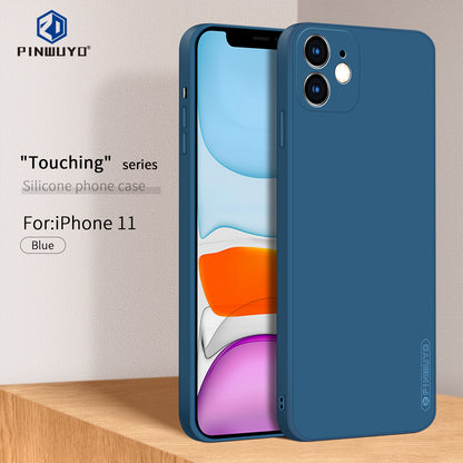 iPhone 11 Phone Case - Liquid Silicone TPU Protective Cover with Anti-Scratch, Shockproof Design, Fingerprint Resistant & Soft Grip Feel