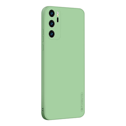 Huawei P40 Phone Case - Liquid Silicone TPU Protective Cover with Anti-Scratch, Shockproof Design, Fingerprint Resistant & Soft Grip Feel