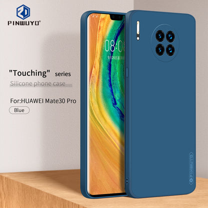 Huawei Mate 30 Pro Phone Case - Liquid Silicone TPU Protective Cover with Anti-Scratch, Shockproof Design, Fingerprint Resistant & Soft Grip Feel