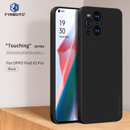 OPPO Find X3 Pro Phone Case - Liquid Silicone TPU Protective Cover with Anti-Scratch, Shockproof Design, Fingerprint Resistant & Soft Grip Feel