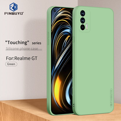 Realme GT Phone Case - Liquid Silicone TPU Protective Cover with Anti-Scratch, Shockproof Design, Fingerprint Resistant & Soft Grip Feel