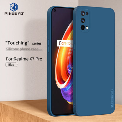 Realme X7 Pro Phone Case - Liquid Silicone TPU Protective Cover with Anti-Scratch, Shockproof Design, Fingerprint Resistant & Soft Grip Feel