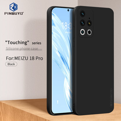 Meizu 18 Pro Phone Case - Liquid Silicone TPU Protective Cover with Anti-Scratch, Shockproof Design, Fingerprint Resistant & Soft Grip Feel