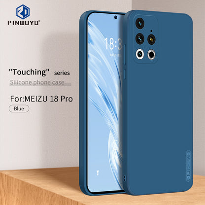 Meizu 18 Pro Phone Case - Liquid Silicone TPU Protective Cover with Anti-Scratch, Shockproof Design, Fingerprint Resistant & Soft Grip Feel