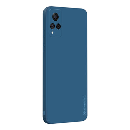 vivo S9 Phone Case - Liquid Silicone TPU Protective Cover with Anti-Scratch, Shockproof Design, Fingerprint Resistant & Soft Grip Feel