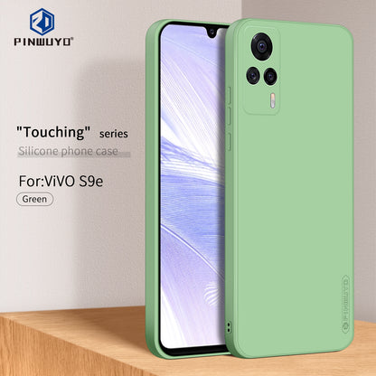 vivo S9e Phone Case - Liquid Silicone TPU Protective Cover with Anti-Scratch, Shockproof Design, Fingerprint Resistant & Soft Grip Feel