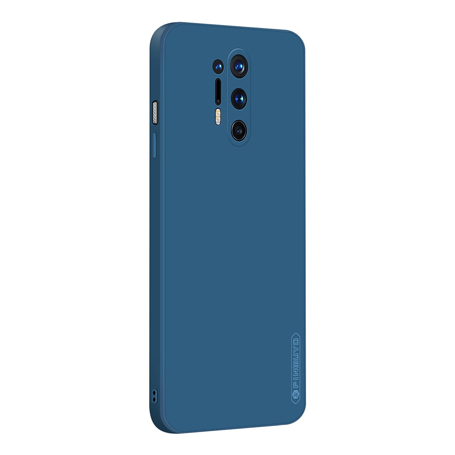 OnePlus 8 Pro Phone Case - Liquid Silicone TPU Protective Cover with Anti-Scratch, Shockproof Design, Fingerprint Resistant & Soft Grip Feel