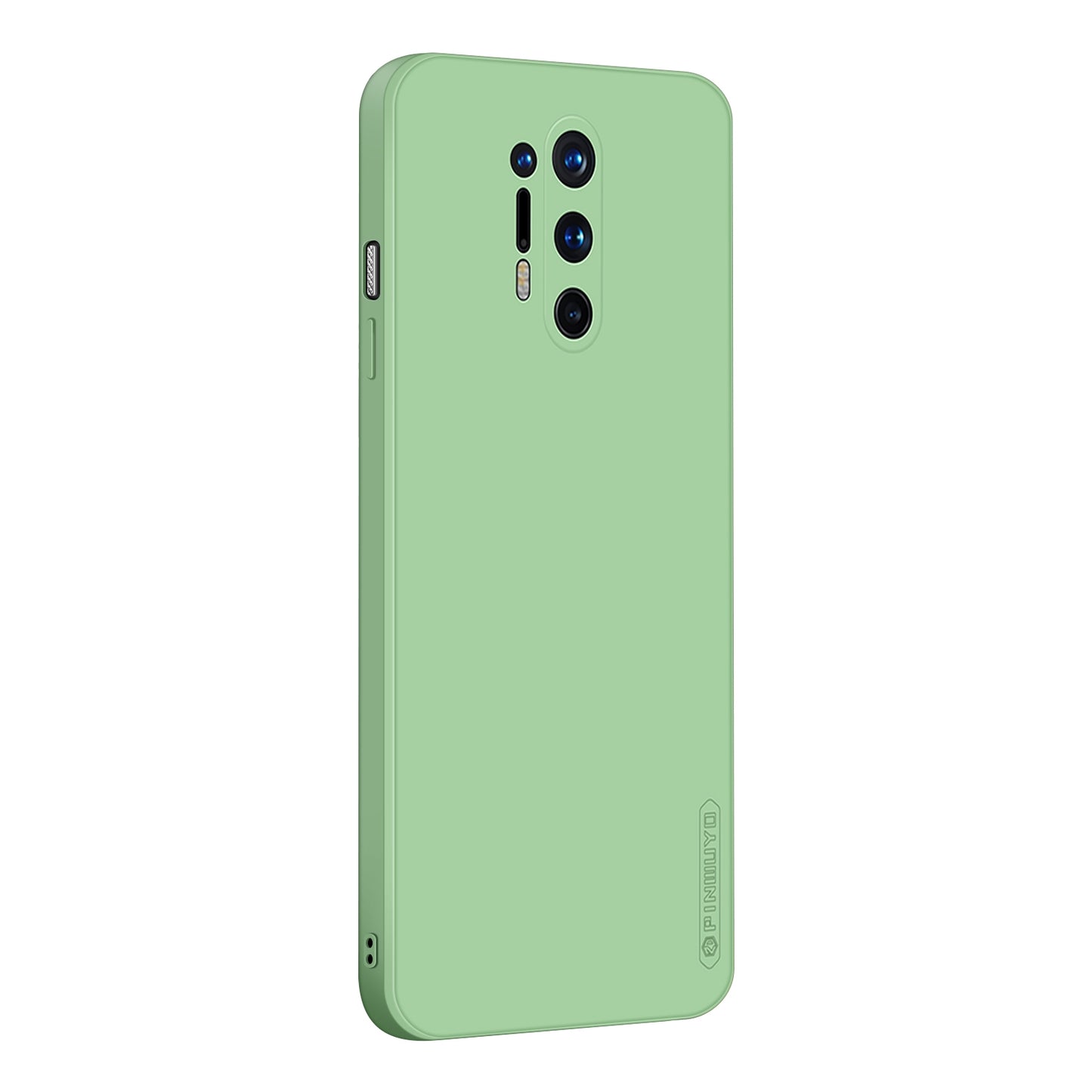 OnePlus 8 Pro Phone Case - Liquid Silicone TPU Protective Cover with Anti-Scratch, Shockproof Design, Fingerprint Resistant & Soft Grip Feel