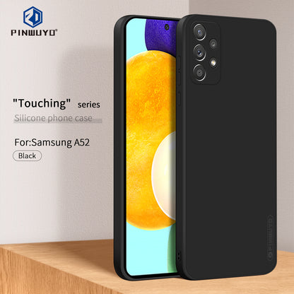 Samsung Galaxy A52 4G/5G Phone Case - Liquid Silicone TPU Protective Cover with Anti-Scratch, Shockproof Design, Fingerprint Resistant & Soft Grip Feel