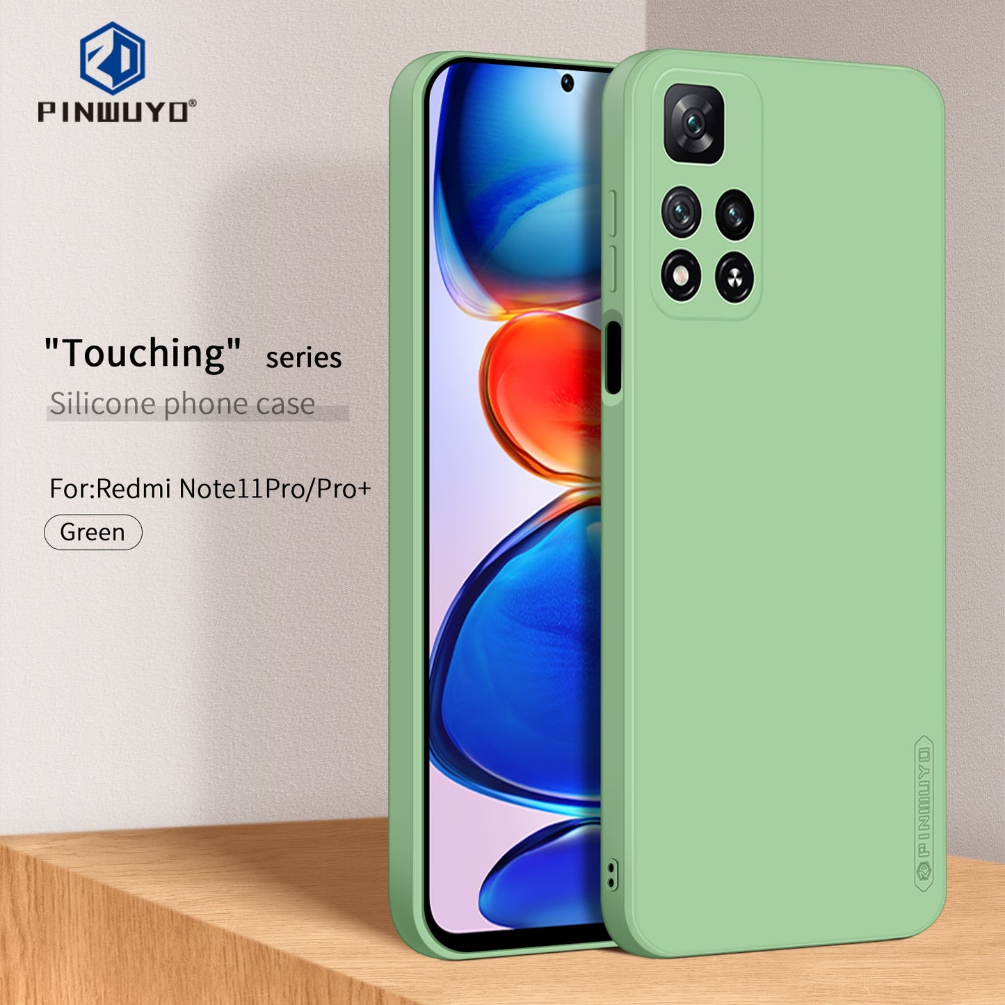 Xiaomi Redmi Note 11 Pro+ Phone Case - Liquid Silicone TPU Protective Cover with Anti-Scratch, Shockproof Design, Fingerprint Resistant & Soft Grip Feel