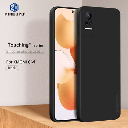 Xiaomi Civi Phone Case - Liquid Silicone TPU Protective Cover with Anti-Scratch, Shockproof Design, Fingerprint Resistant & Soft Grip Feel