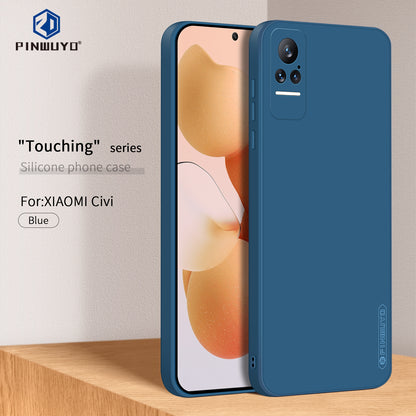 Xiaomi Civi Phone Case - Liquid Silicone TPU Protective Cover with Anti-Scratch, Shockproof Design, Fingerprint Resistant & Soft Grip Feel