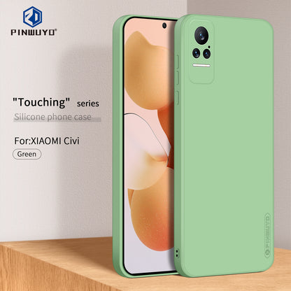 Xiaomi Civi Phone Case - Liquid Silicone TPU Protective Cover with Anti-Scratch, Shockproof Design, Fingerprint Resistant & Soft Grip Feel