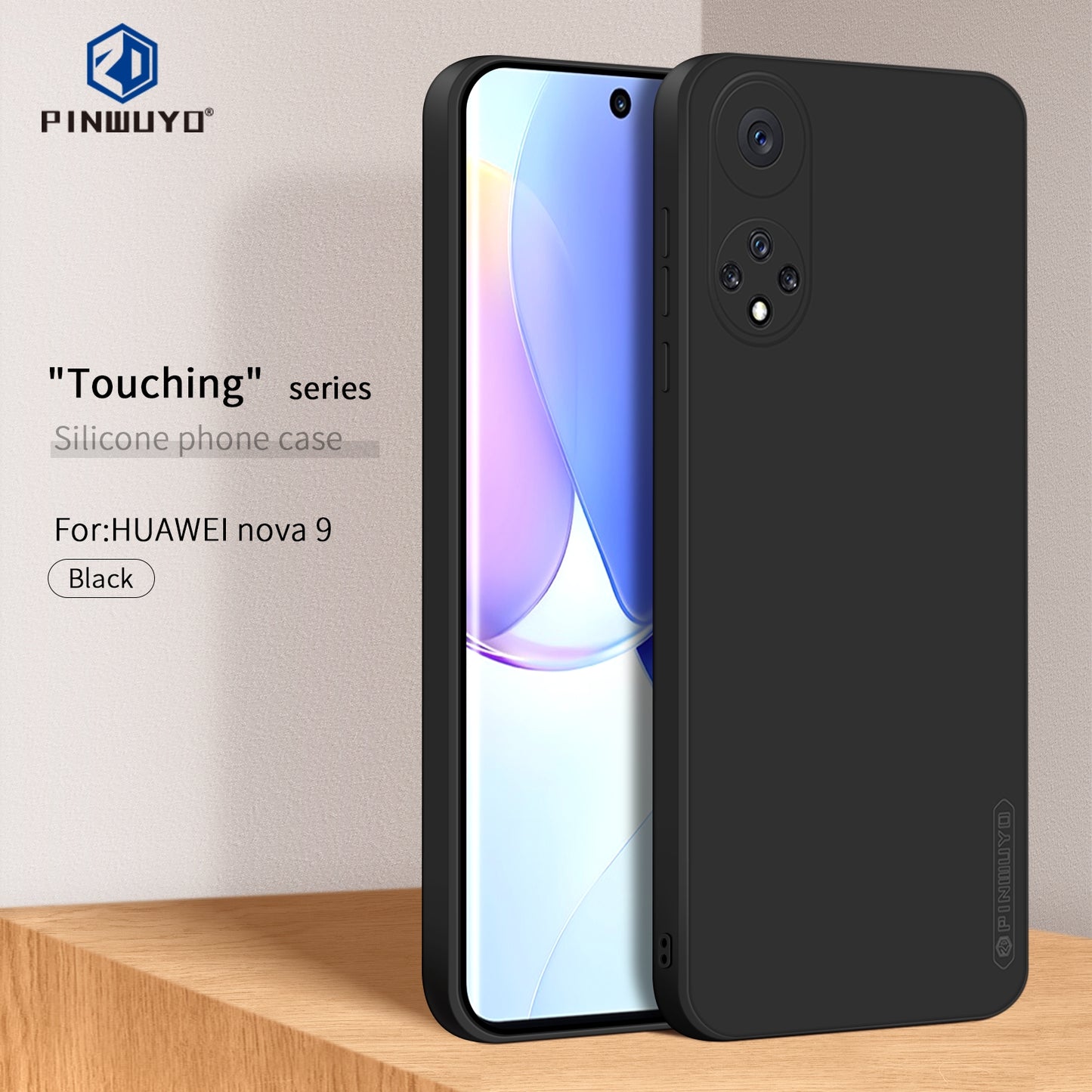 Huawei nova 9 Phone Case - Liquid Silicone TPU Protective Cover with Anti-Scratch, Shockproof Design, Fingerprint Resistant & Soft Grip Feel