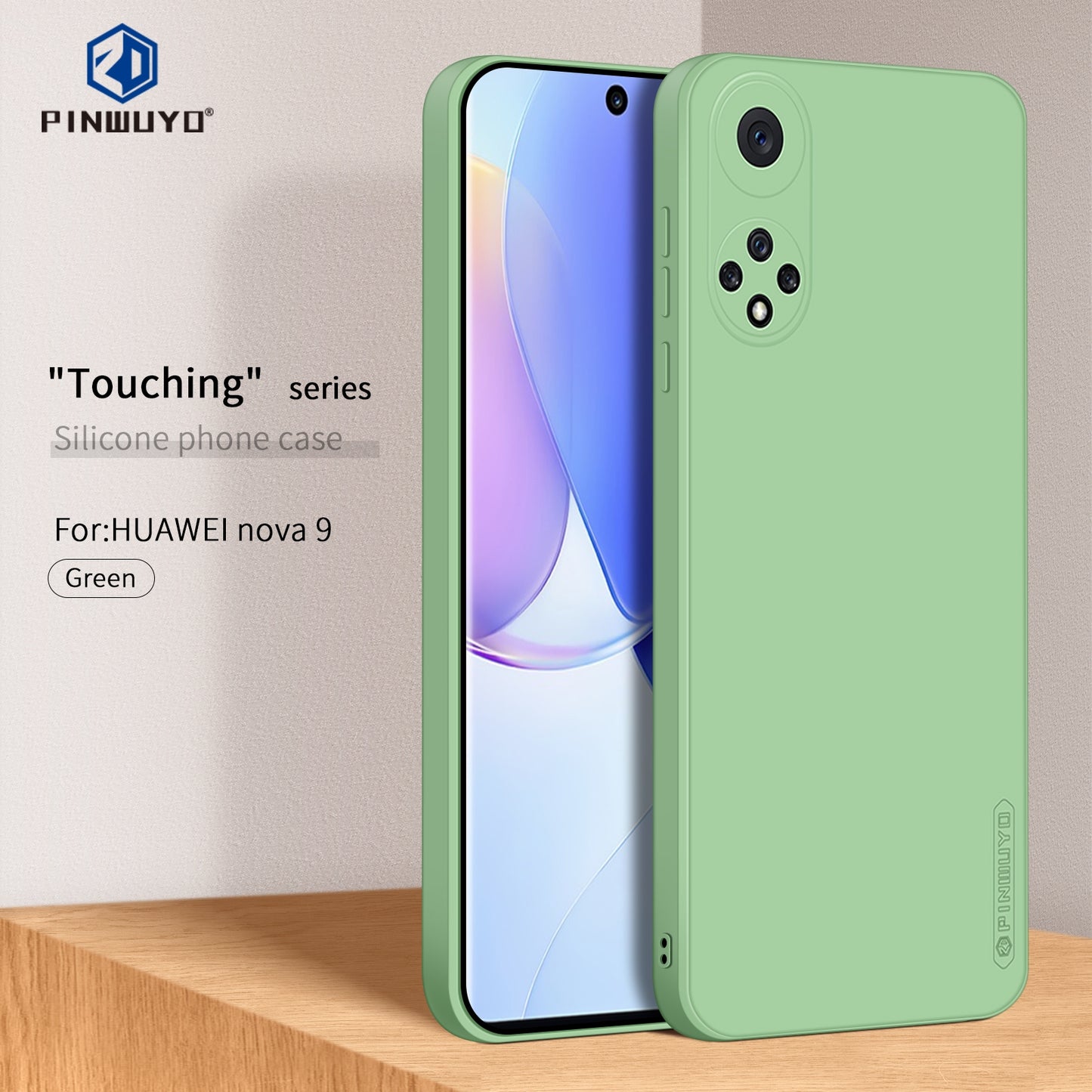 Huawei nova 9 Phone Case - Liquid Silicone TPU Protective Cover with Anti-Scratch, Shockproof Design, Fingerprint Resistant & Soft Grip Feel