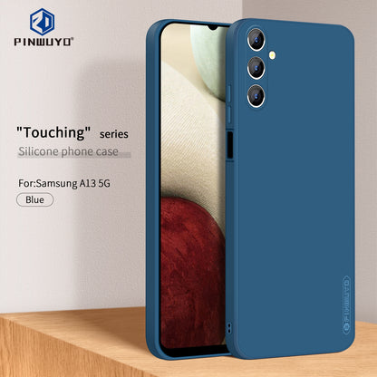 Samsung Galaxy A13 5G Phone Case - Liquid Silicone TPU Protective Cover with Anti-Scratch, Shockproof Design, Fingerprint Resistant & Soft Grip Feel