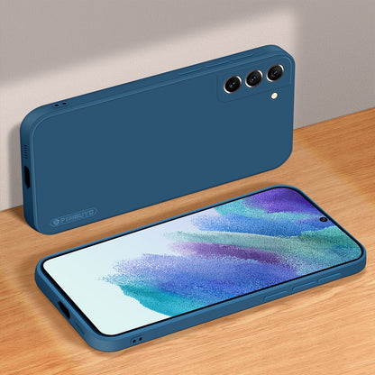 Samsung Galaxy S21 FE 5G Phone Case - Liquid Silicone TPU Protective Cover with Anti-Scratch, Shockproof Design, Fingerprint Resistant & Soft Grip Feel