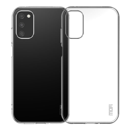 Samsung Galaxy A03s EU 164.2mm Clear TPU Case - Ultra-Thin, Shockproof, Anti-Yellowing Transparent Soft Protective Cover with Precise Cutouts, Scratch Resistance & Lightweight Design