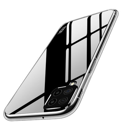 Samsung Galaxy A22 4G Clear TPU Case - Ultra-Thin, Shockproof, Anti-Yellowing Transparent Soft Protective Cover with Precise Cutouts, Scratch Resistance & Lightweight Design